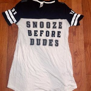 Victoria Secret Pink Bed Shirt